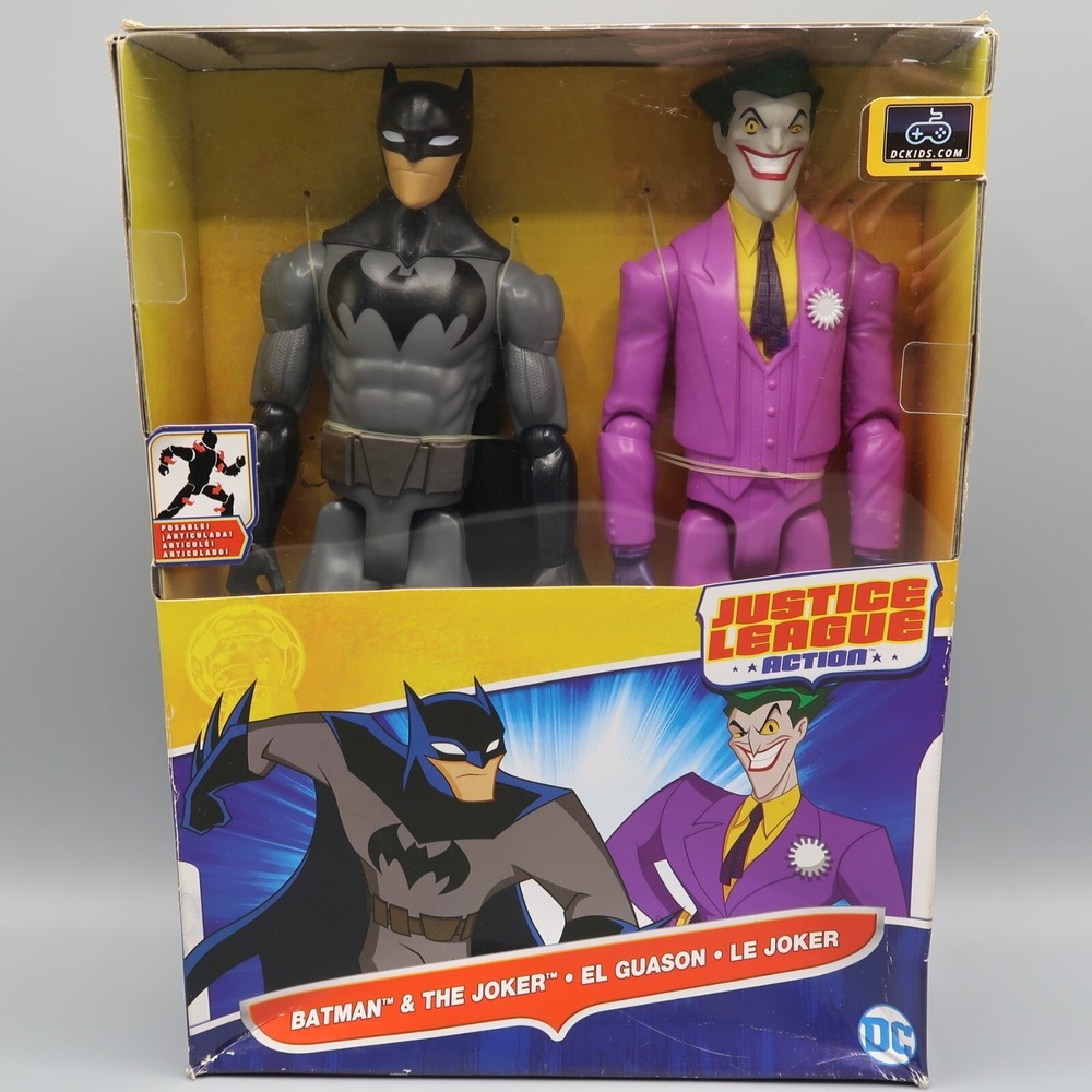 DC Universe Batman & The Joker 12" Justice League Comics Action Figure 2 Pack